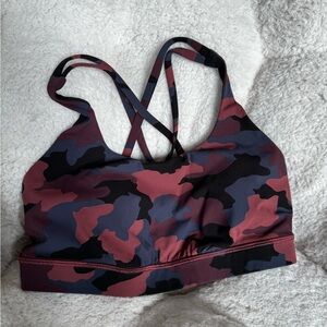 lululemon athletica Multicolor Camo Sports Bra